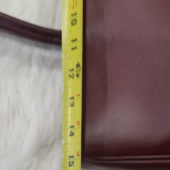 Nwot Furla Deep Burgundy Tote Bag - Picture 6 of 14